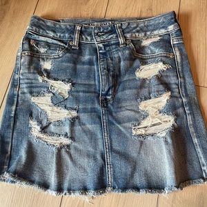American Eagle denim skirt size 6